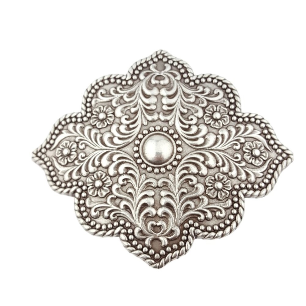 Western Style Floral Shape Belt Buckle